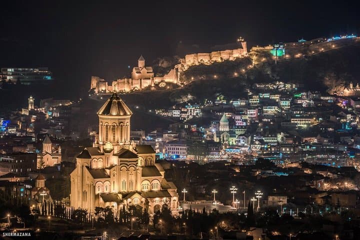 Tbilisi & Mtskheta Day Tour: Hilltop Churches, Sulphur Baths & River Confluence Views photo 5
