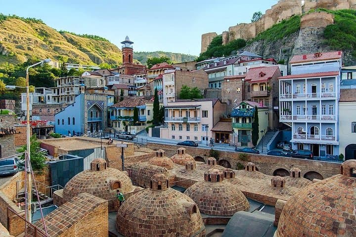 Tbilisi & Mtskheta Day Tour: Hilltop Churches, Sulphur Baths & River Confluence Views photo 6
