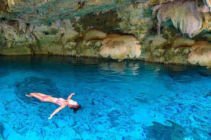 Cenotes & Yalkú Lagoon Snorkel: Cancun's Underground Reefs and Caverns