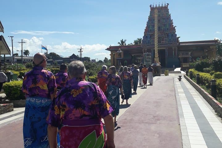 Nadi Sightseeing: Viseisei Village, Anchorage Lookout, Garden of the Sleeping Giant & Sri Siva Subramaniya Temple photo 5