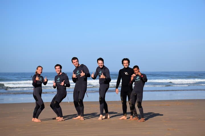 Tamraght Surf Lesson with Local Instructors — Beginner & Intermediate Surfing in Morocco