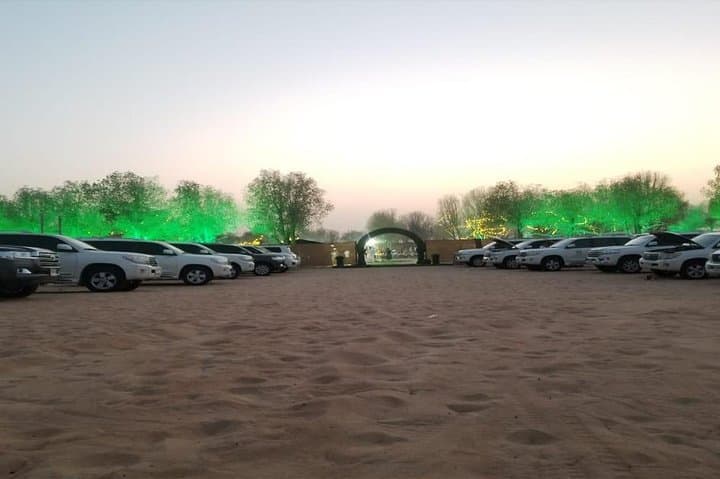 Evening Desert Safari in Dubai: Dune Bashing, Camel Ride & Sandboarding at Sunset photo 2