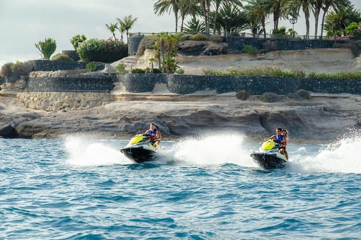 Tenerife Double Jet Ski Safari: 2-Hour Guided Coastal Adventure