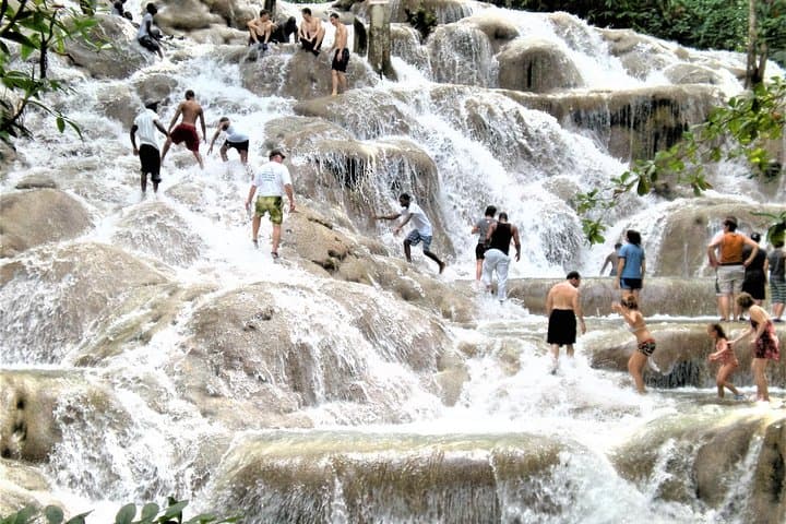 Blue Hole, Secret Falls & Dunn's River Falls Day Trip from Grand Palladium