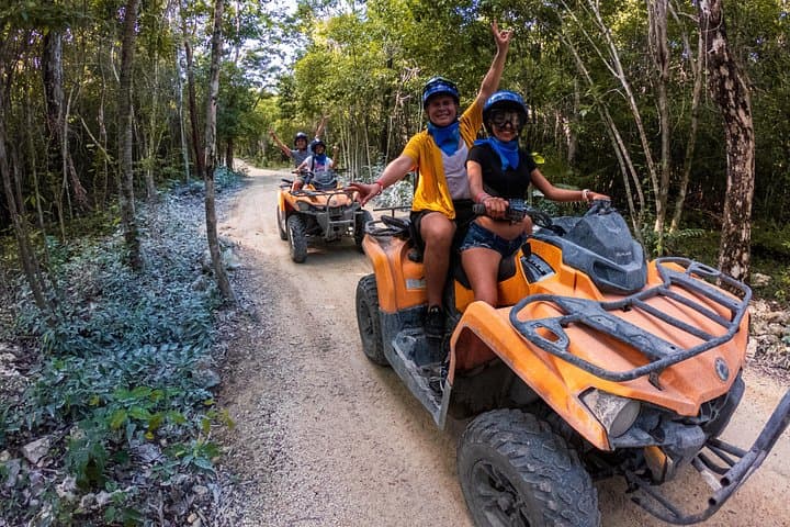 ATV to Jade Cavern Cenote: Cozumel Off-Road & Swim Adventure photo 2