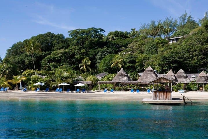 Private Day at Young Island Resort: Beach, Kayaks & 4-Course Lunch