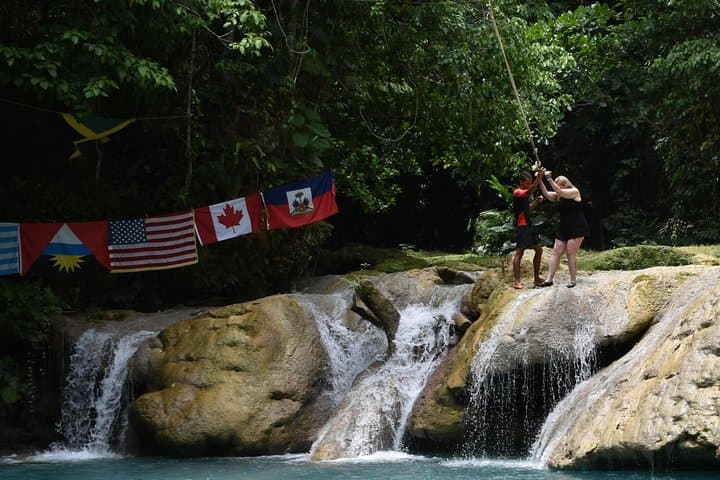 Blue Hole & Secret Falls Day Trip from Montego Bay — Ocho Rios Waterfall Adventure photo 3
