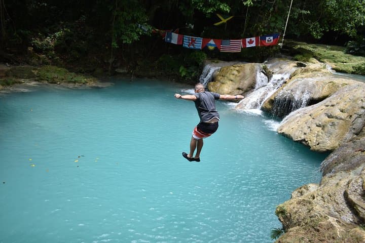 Blue Hole & Secret Falls Day Trip from Montego Bay — Ocho Rios Waterfall Adventure photo 4