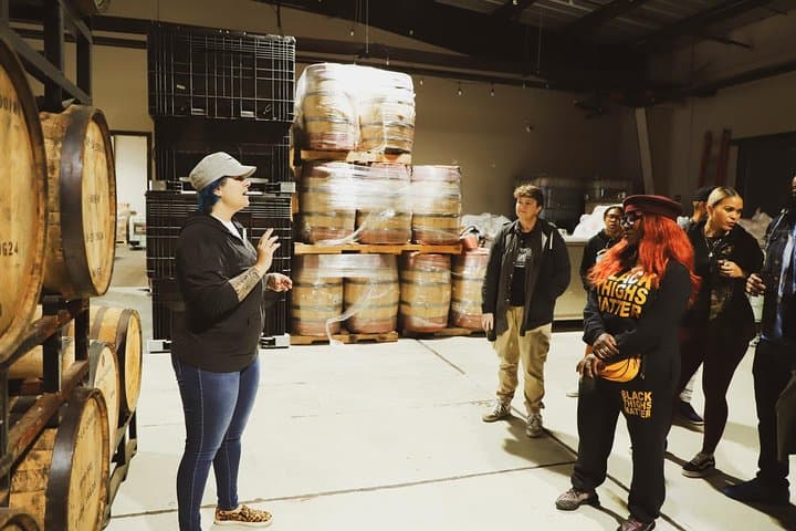 Mardi Gras World and Seven Three Distillery Tour with Burlesque Dinner — New Orleans Evening Experience photo 4