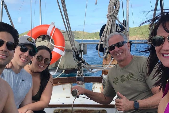 Hands-On Sailing in Cruz Bay: Learn to Sail on a 40-ft Caribbean Catamaran photo 2
