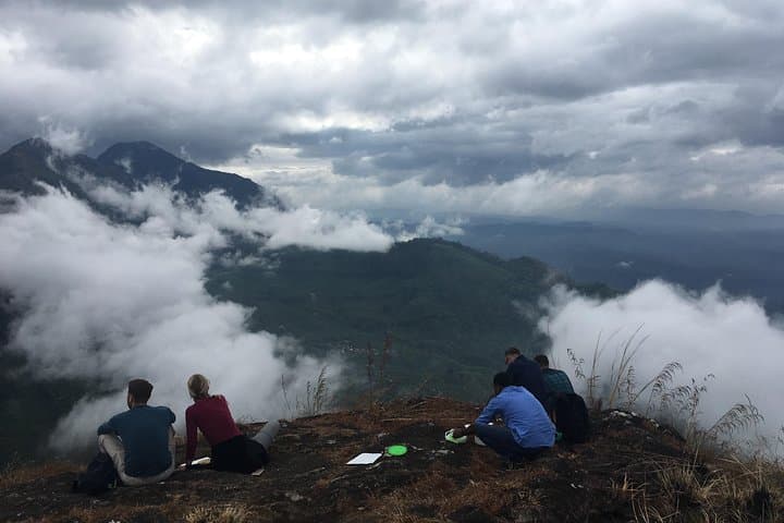 Munnar Medium-Hard Trek: Tea Plantation Ridge to 2,100m Panorama photo 3