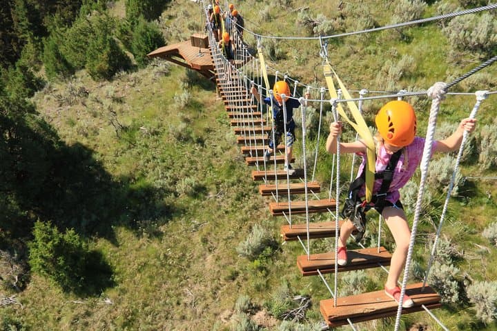 Yellowstone Zipline EcoTour at the Ranch — Soar Over Stermitz Ranch Near Gardiner, MT photo 6