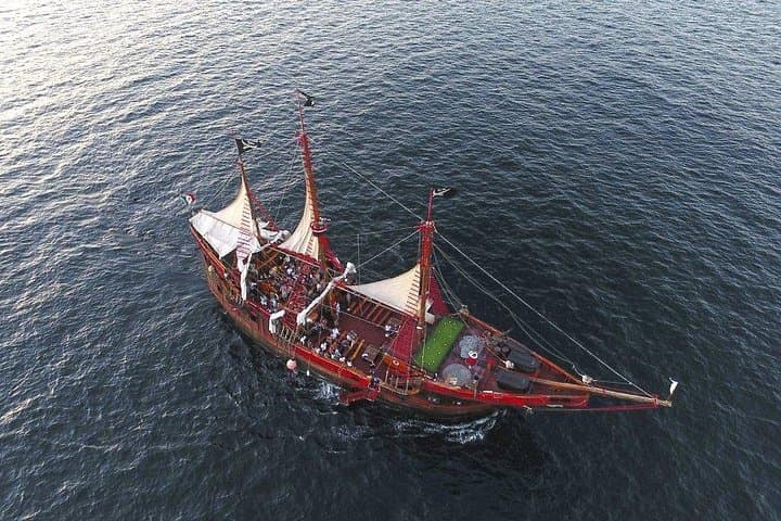 Pirate Ship Day Cruise to Majahuitas: Snorkel, Kayak & Beach Adventure photo 1