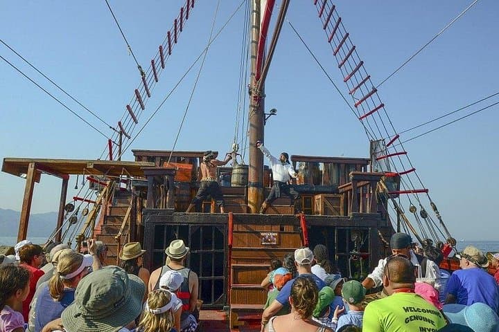 Pirate Ship Day Cruise to Majahuitas: Snorkel, Kayak & Beach Adventure photo 3