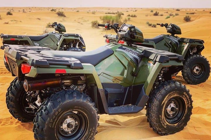 Dubai Desert Safari: ATV Quad, Camel Ride & VIP BBQ Experience photo 3