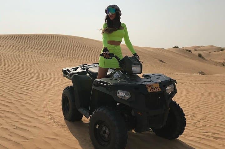 Dubai Desert Safari: ATV Quad, Camel Ride & VIP BBQ Experience photo 4