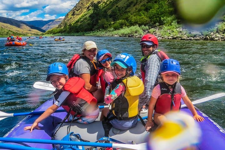 Whitewater Rafting the Salmon River: Riggins Idaho Day Trip