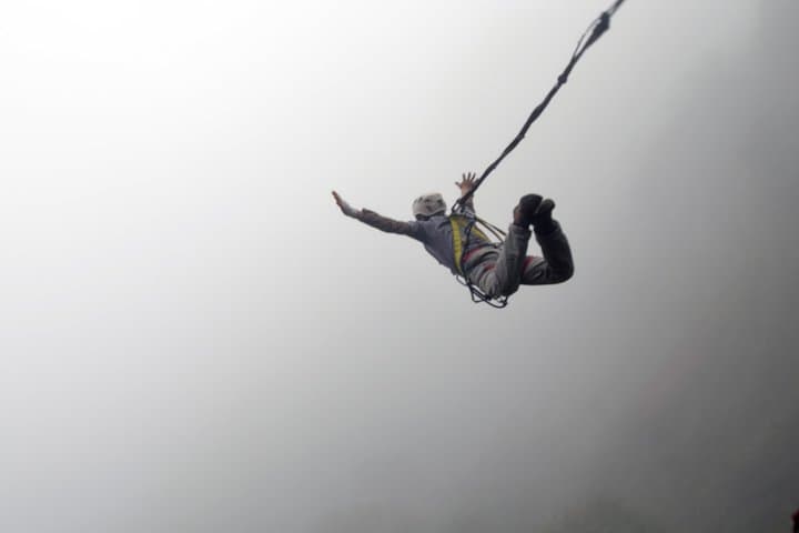 Vertical Route — Highest Via Ferrata in the Americas near Coroico, Bolivia