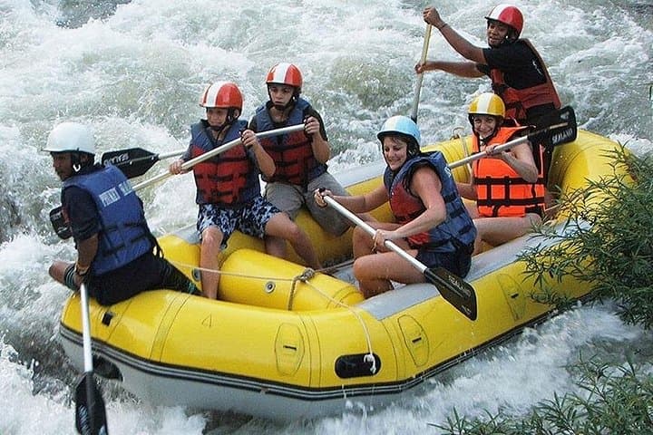 7km White Water Rafting on the Song Phreak River from Phuket — Monkey Cave & Waterfall Day Trip photo 3
