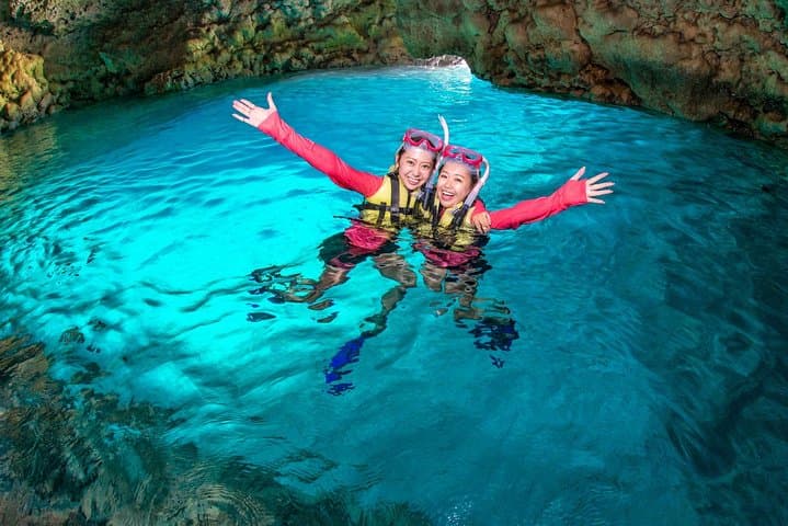 Blue Cave Snorkel from Onna: Easy Boat Trip to Okinawa’s Electric-Blue Waters