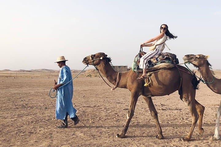 Agafay Desert Sunset Camel Ride and Moroccan Dinner Show from Marrakech photo 2