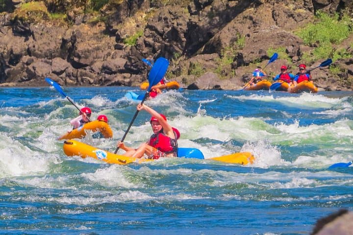 Half-Day Salmon River Rafting from Riggins, Idaho — Time Zone Rapids & Scenic Canyons photo 4