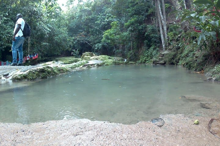 Blue Hole Jump in Ocho Rios: Skip-the-Line Waterfall Adventure photo 2