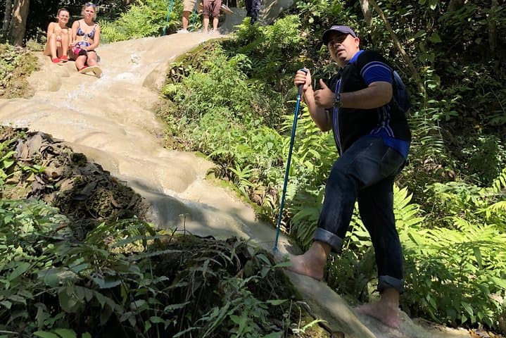 Climb the Sticky Waterfall: Half-Day Bua Thong (Sticky) Waterfall & Local Market Tour photo 1