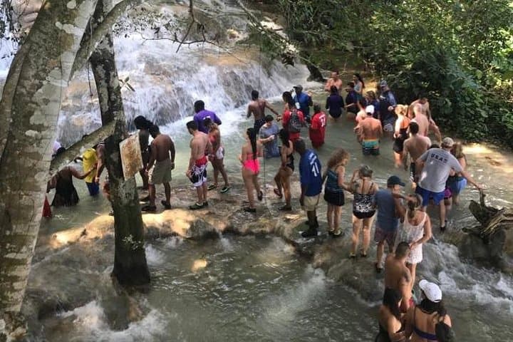 Climb Dunns River Falls from Montego Bay — Ocho Rios Waterfall Day Tour photo 3