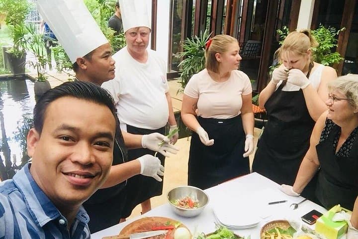 Hands-On Khmer Cuisine Cooking Class in Siem Reap: Market Tour to Poolside Lunch photo 4