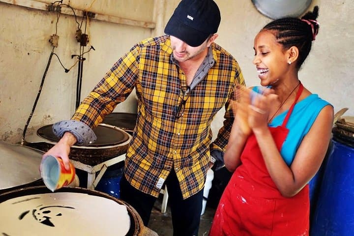 Addis Ababa Culinary Tour: Merkato Markets, Coffee Ceremony & Injera Baking