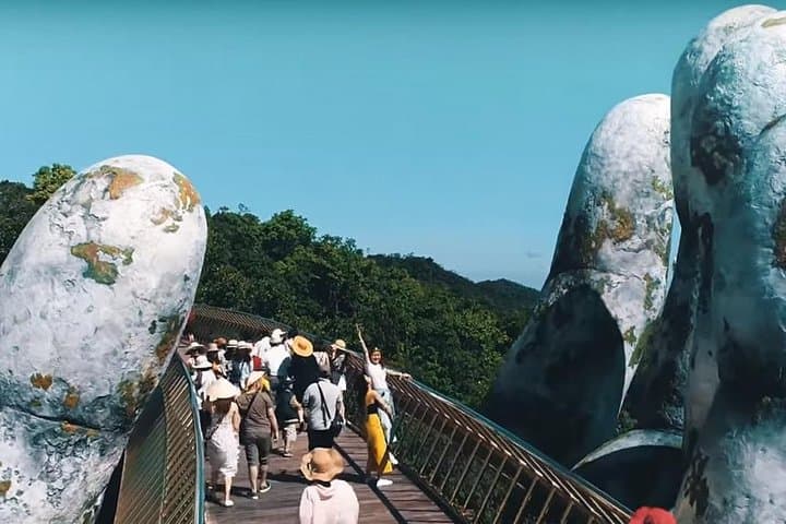 Visiting Vietnam's Golden Bridge at Ba Na Hills: Day Trip from Da Nang photo 3