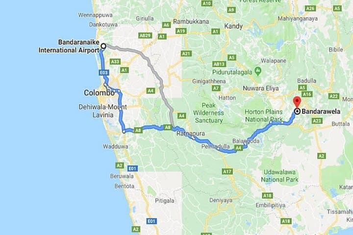 Private Transfer from Colombo Airport to Bandarawela — Comfortable 3.5–4 hr Drive into Sri Lanka’s Hill Country photo 2