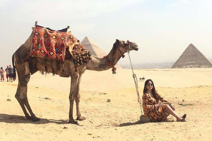 Private Half-Day Pyramids of Giza Tour with Camel Ride and Lunch photo 4