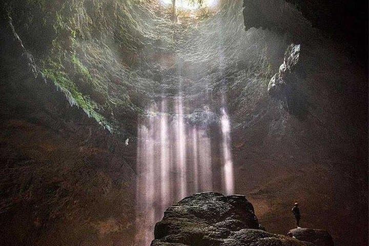 Mount Merapi Sunrise, Jomblang Cave & Timang Beach — Yogyakarta 3‑in‑1 Adventure