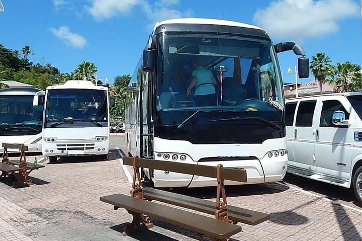 Group Airport-to-Hotel Roundtrip Transfer in Philipsburg — Coaster & Coach Buses photo 1