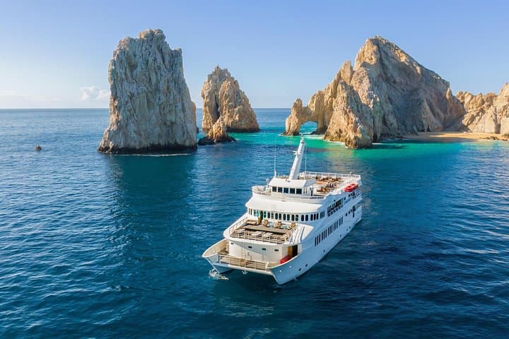 Cabo Whale Watch: Three-Level Vessel to El Arco During Winter Migration photo 4