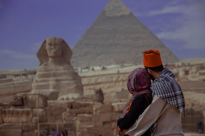 Full-Day Private Cairo Tour from Dahab: Giza Pyramids, Egyptian Museum & Khan el-Khalili photo 1