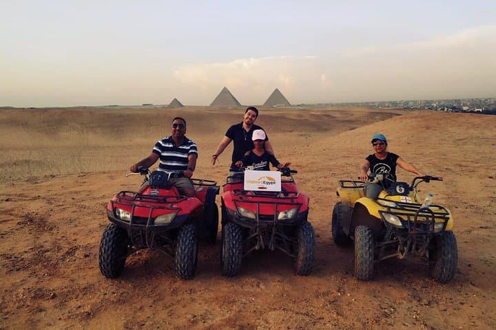 Quad Bike Adventure Around the Great Pyramids of Giza photo 3