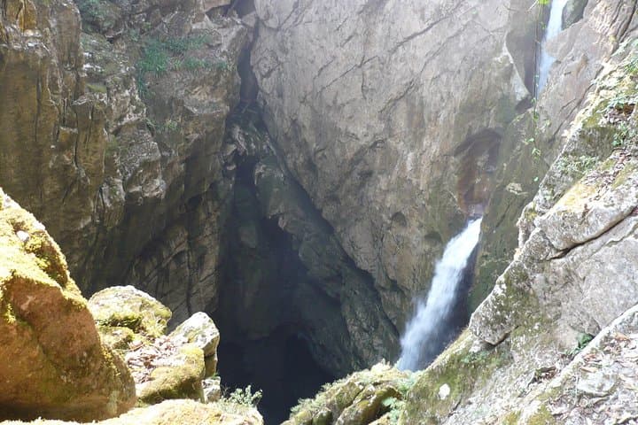 Basement Underground Exploration of Popocatl — Veracruz Cave Rappel to an Underground Waterfall photo 2