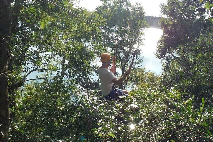 Punta Laguna Jungle Adventure: Private Kayak, Zipline & Spider Monkey Tour photo 5