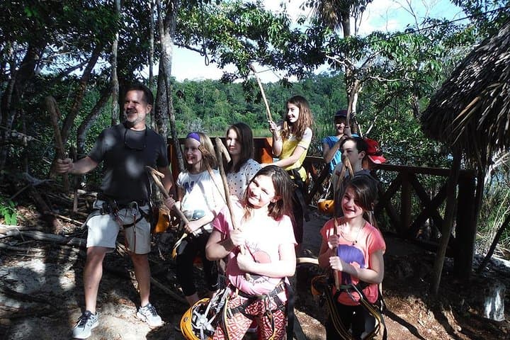 Punta Laguna Jungle Adventure: Private Kayak, Zipline & Spider Monkey Tour photo 6
