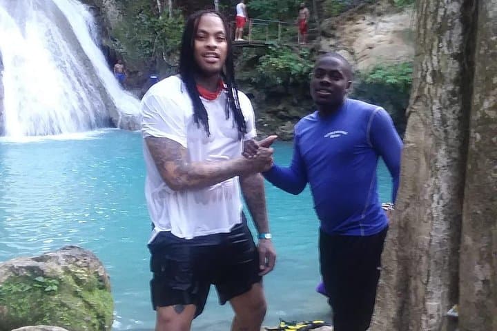 Blue Hole, Dunn's River Falls & Luminous Lagoon: 3-in-1 Jamaica Waterfall and Night Swim Adventure