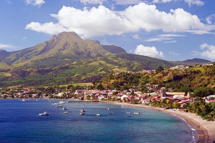 North Caribbean Tour in Martinique: Montagne Pelée, Rum & Black Sand Beaches