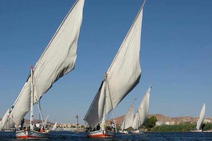Sunset Felucca Sail Around Elephantine Island — Aswan Nile Excursion