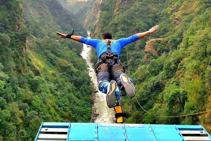 Bungee Jumping in Nepal: 160m Drop at Bhotekosi Gorge photo 2