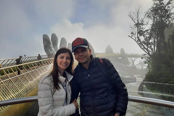 Golden Bridge & Ba Na Hills Cable Car Private Tour from Da Nang photo 2