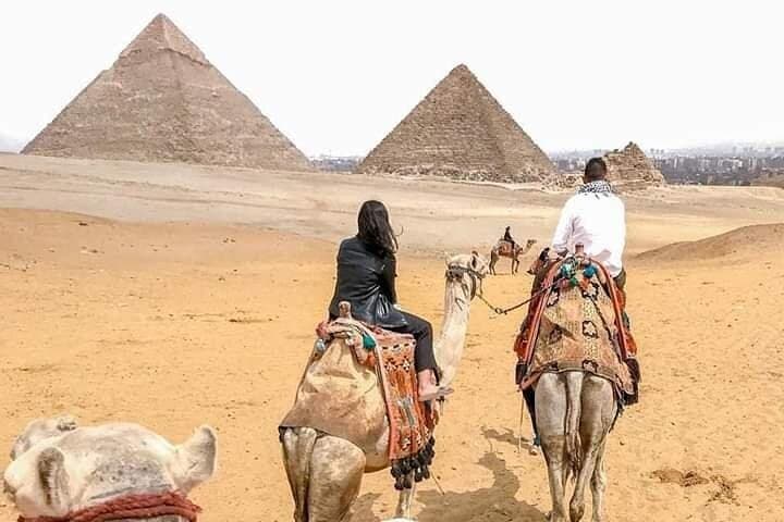 Giza Pyramids Camel Ride and Desert BBQ at Sunset photo 2