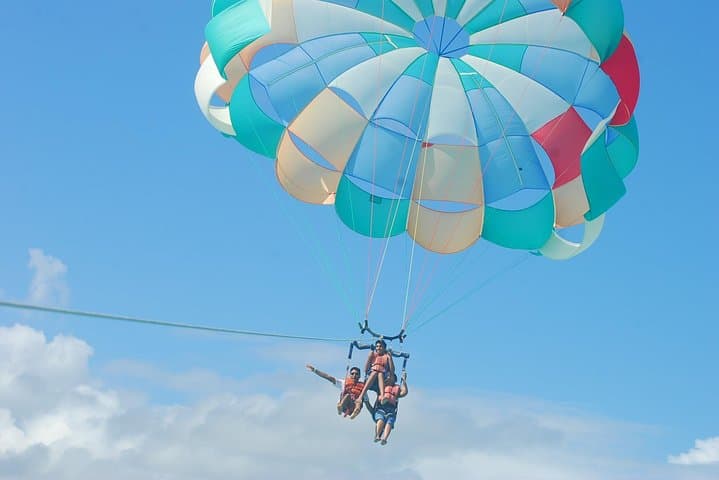 Parasailing Punta Cana: Aerial Views Over Turquoise Caribbean Waters photo 4