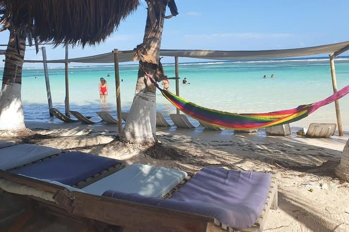 All-Inclusive Beach Day at La Chilangaloense — Costa Maya Beach Club with Snorkeling & Open Bar